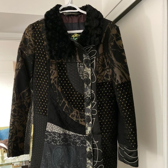 DESIGUAL DESIGNER COAT - Picture 1 of 3